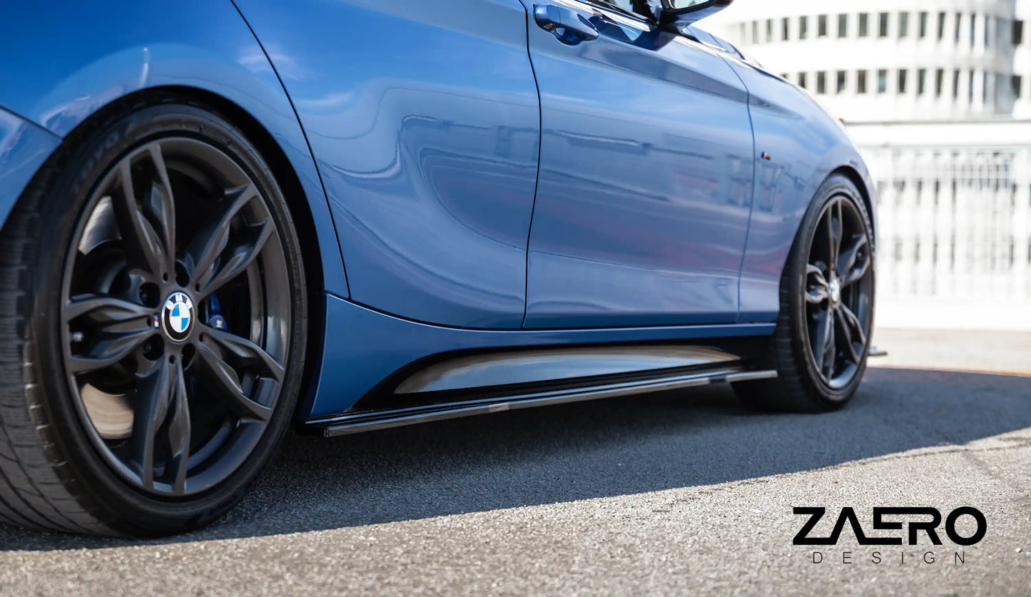 Zaero Design EVO-1 Seitenschweller-Erweiterungen für BMW 1er F20 | F21 (M‑Paket)