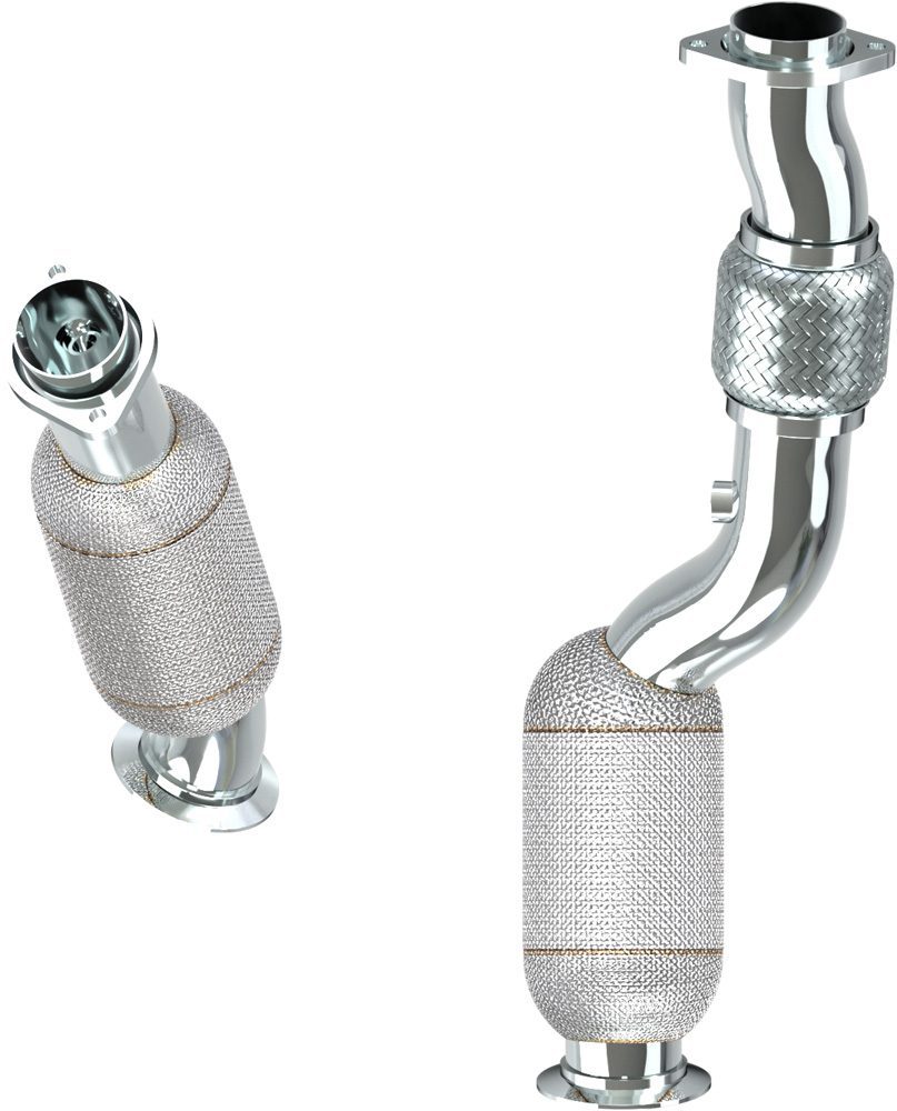 Capristo Downpipes 250-Zellen Sportkat BMW M3/M4 G8X – ECE-zugelassen