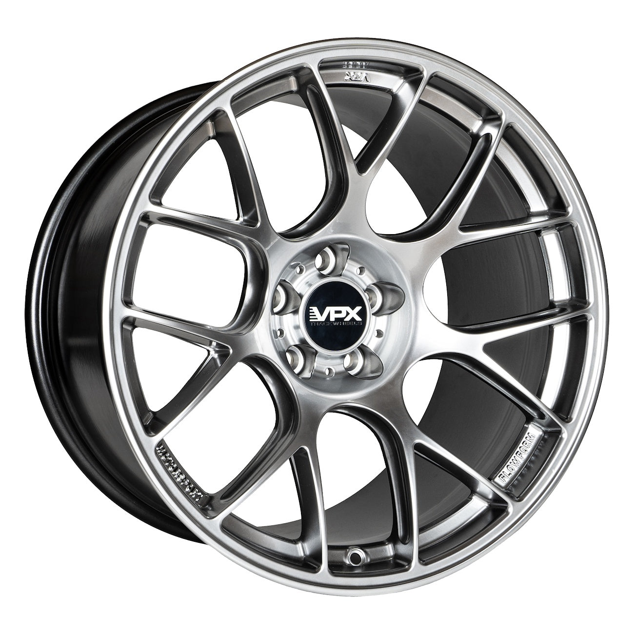VPX Trackwheels TT.1 Liquid Silber – Detailansicht